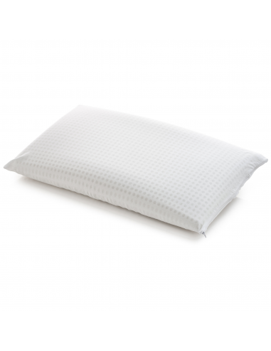 Venixsoft Coppia Cuscino Anti Soffoco in Memory Foam Luxury King per Un Relax Totale e Una Postura Corretta 2 Unità Schiuma di Memoria con Fodera Cotone Bianco